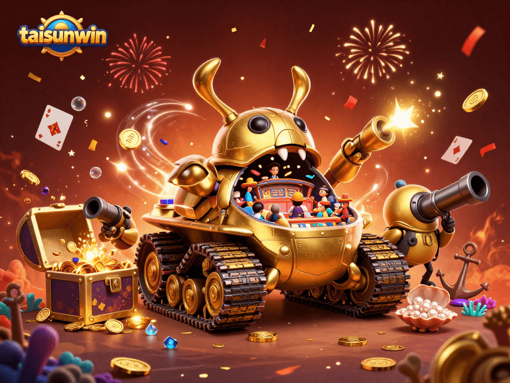 Join the adventure with taisunwin in this vibrant 3D casino scene featuring thrill and excitement.