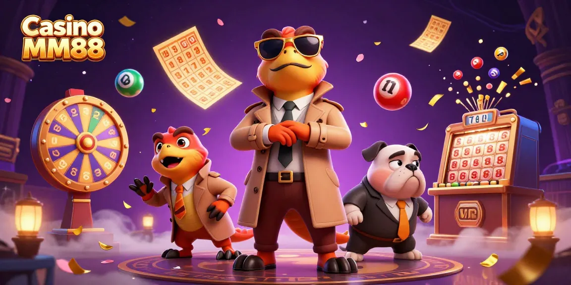 Casino MM88 offers thrilling lottery games with colorful elements and dynamic action.