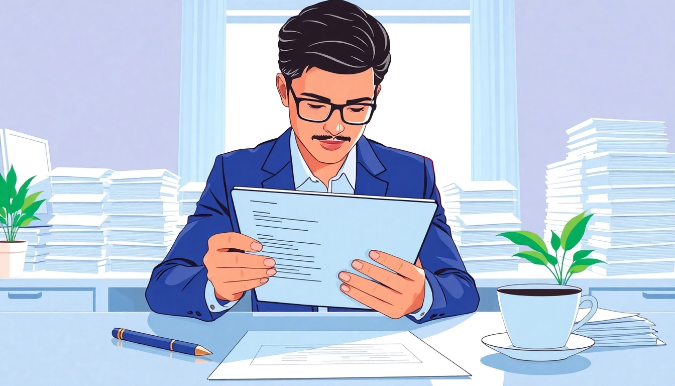 Filling out the eta uk application form in a professional office setting.