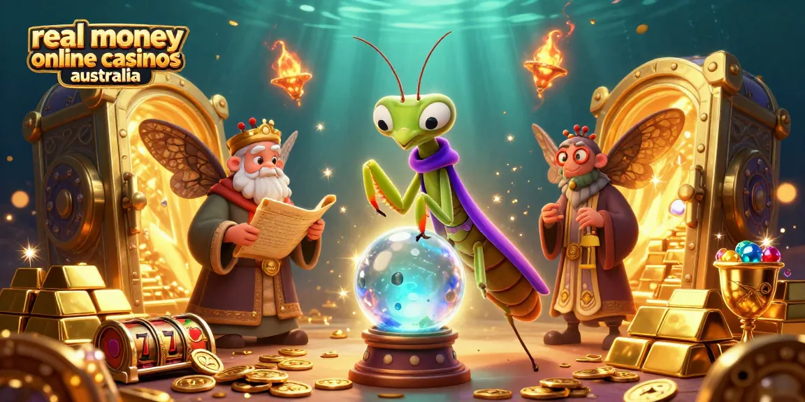Engage with real money online casinos Australia, featuring floating oracles around fortune tellers and dynamic slots.