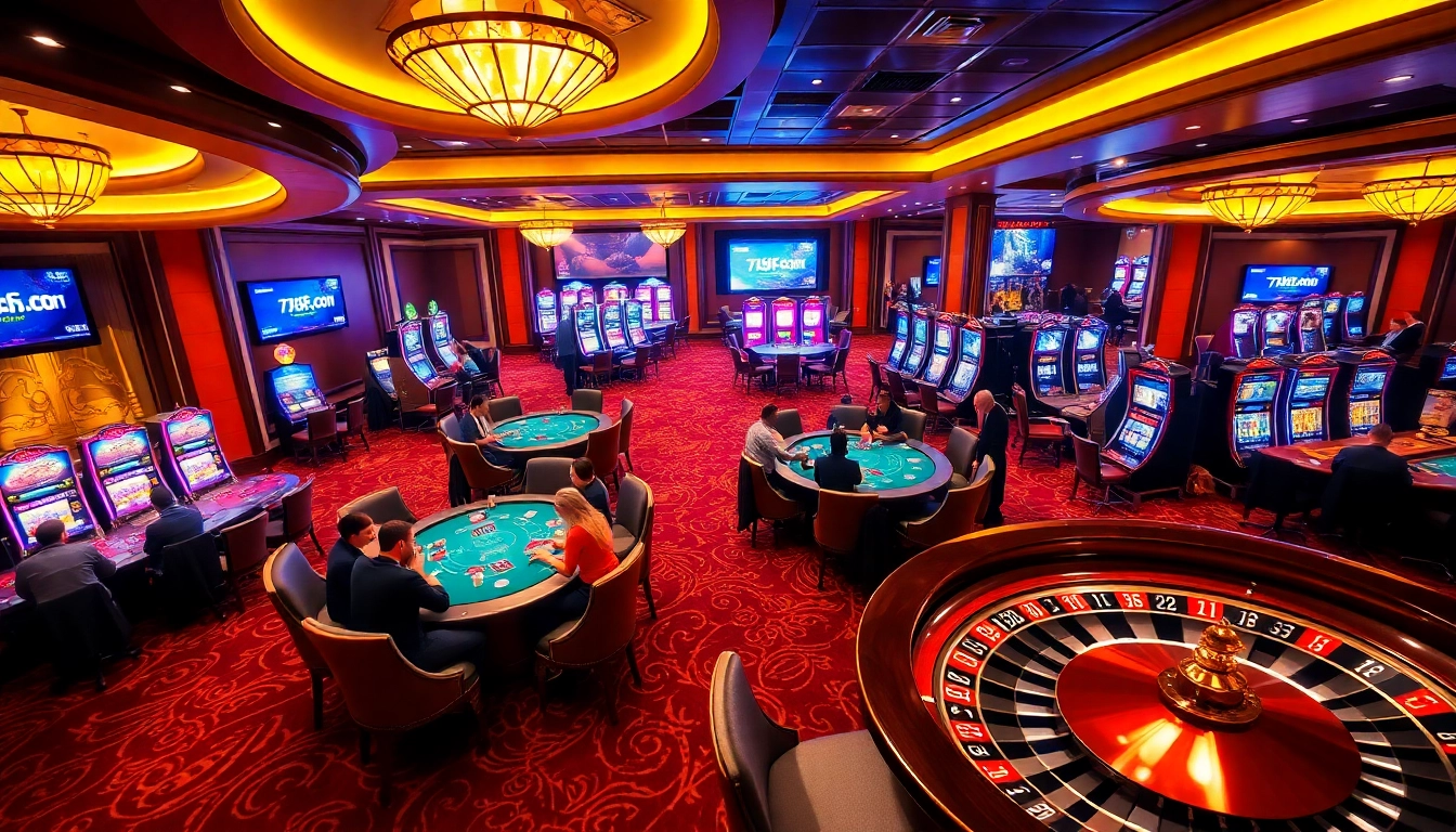 Experience the thrill of gameplay at 789f.com with vibrant casino tables and slots.