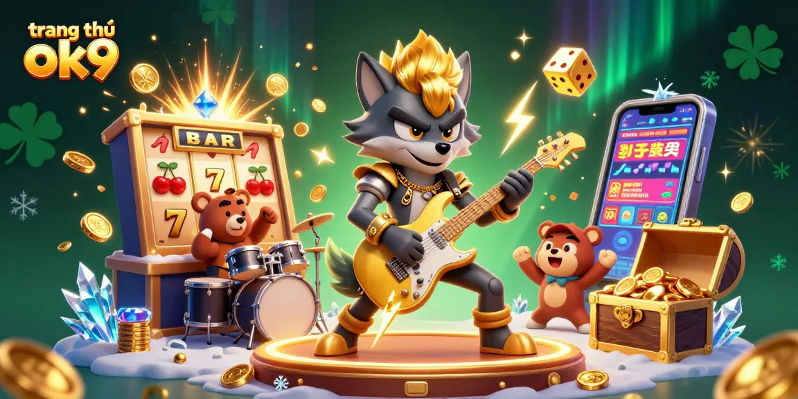 Experience vibrant gaming action at trang chủ ok9 with dynamic characters and explosive casino elements.