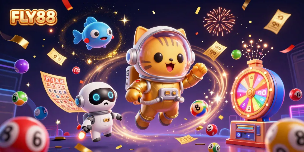 Join FLY88 for exciting lottery games with vivid graphics and dynamic game elements.